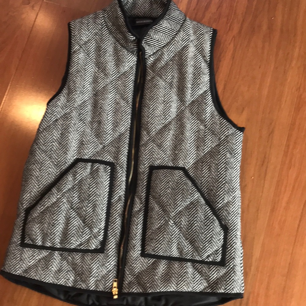 Herringbone Quilted Vest